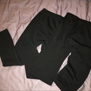 Bundle of Fleece lined tights/leggings